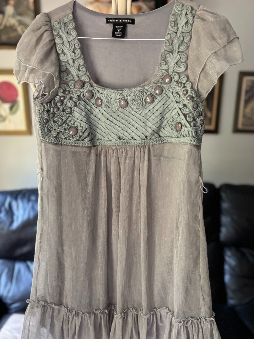 Charlotte Russe Babydoll Mini Dress!